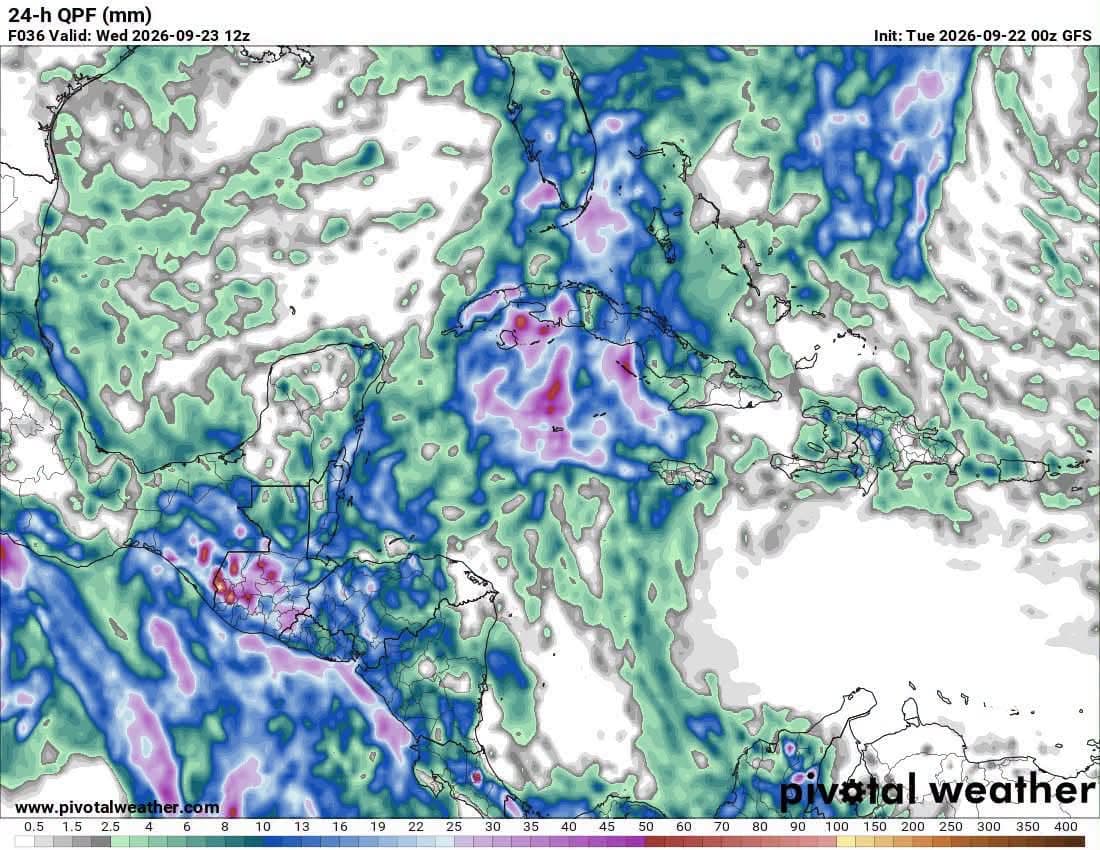 Lluvias intensas podrían persistir en Guatemala por la onda tropical y giro monzónico